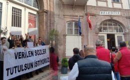 Egemenlik Evi’nde abluka: İki kapıda birden eylem!