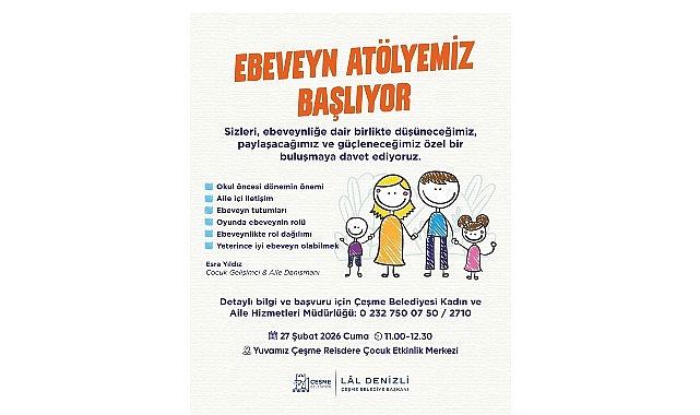 Çeşme’nin Ailelerine Güç Katan Ebeveyn Atölyesi: Bilgiyle Bahar Neşesi ve Dayanışma