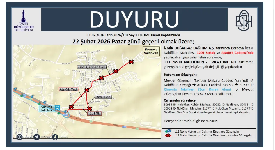Bornova Naldöken’de Altyapı Depremi: Yollar Kapanıyor!