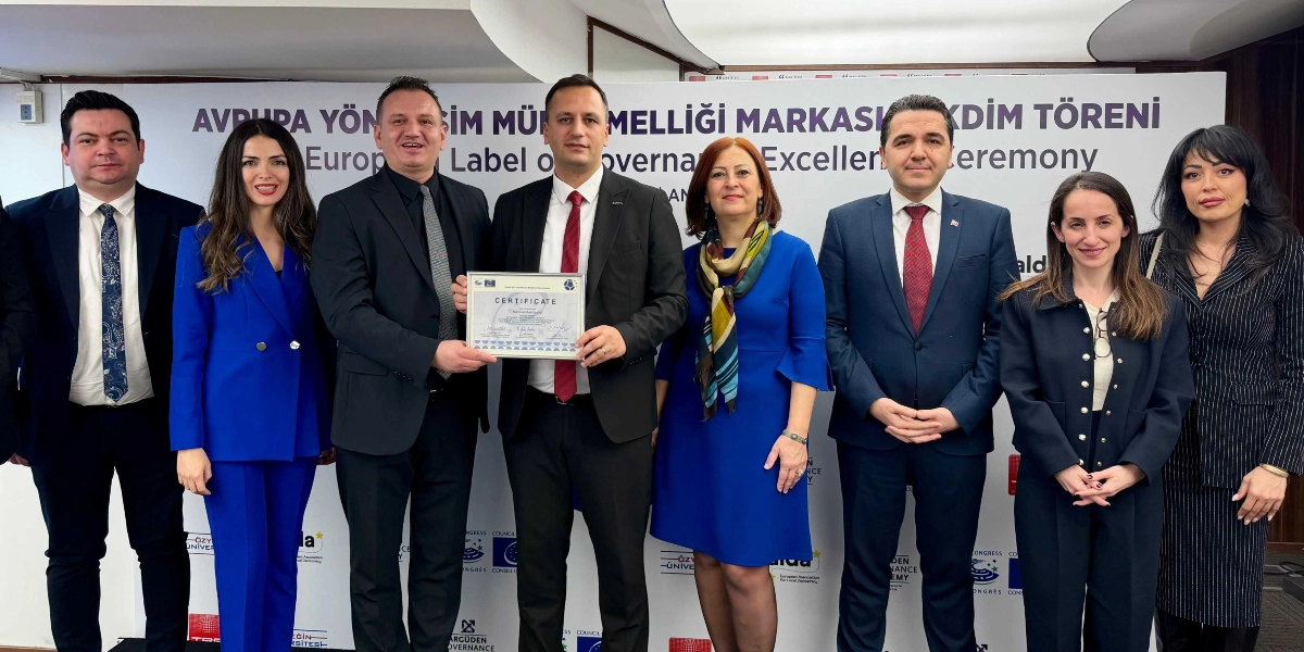 Bornova’nın Yönetim Kalitesine Avrupa Onayı: ELoGE Markası Bornova’nın!