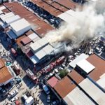 İzmir Buca’da Büyük Yangın: 14 Araclık Müdahale ve İki Saatlik Mücadeleyle Kontrol Altında