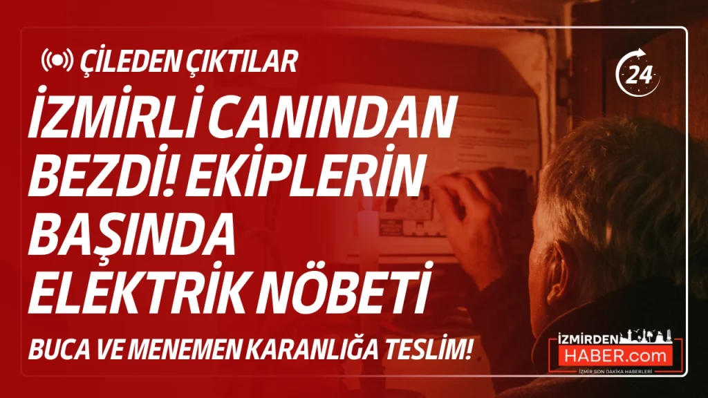 İzmir’de “Karanlık” Mesai: Bucalılar Ekiplerin Başında Nöbette!