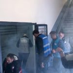 İzmir’de Gerçek Zamanlı Afet Tatbikatı: Deprem ve Yangından Tahliye Operasyonu