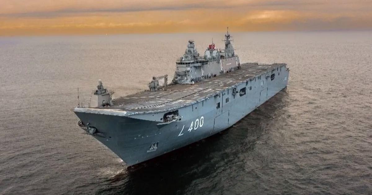 NATO: TCG Anadolu Letonya kıyılarında