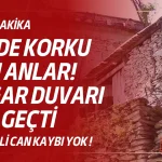 Tire’de Fırtına Metruk Binayı Yıktı: Yol Trafiğe Kapandı!