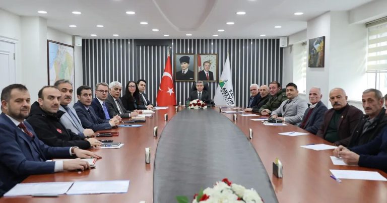 Valilik Toplantısında Köy ve Kırsalda Yaşam Kalitesi İçin Koordinasyon Hamlesi