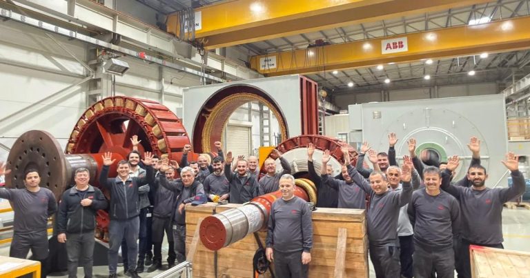 ABB İle İzmir’de 7 MW ve 2,65 MW’lık İki Senkron Motorun Çığır Açan Modernizasyonu: Elektrifikasyonun Yeni Zirvesi