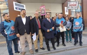 “Acilen boşaltılma kararı olan bir hastanede görev yapmak istemiyoruz”