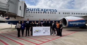 Bodrum Körfezi’nde Yazın İlk Gölgesi: Frankfurt’tan Gelen Uçakla Milas-Bodrum’da Yeni Sezon Başladı