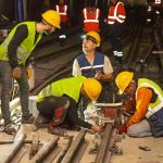 İzmir Metrosu’nda Ray Değişimiyle Güvenli Ulaşım İçin Büyük Adım: Evka-3 ile Ege Üniversitesi Arası Yenileme Başladı