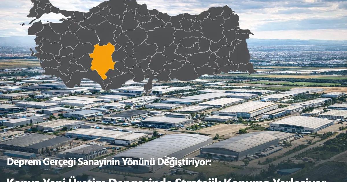 Konya’nın Sanayi Dönüşümünde Yeni Denge: Anadolu’nun Parlayan Üretim Merkezi