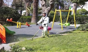 Park ve Sokaklarda Baharın Gücü: Konak Belediyesi’nin Ağaç Budama ve Yabani Ot Temizliğiyle Yenilenen Şehir Manzarası