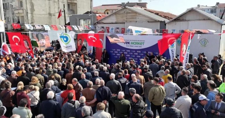 Şarköy TEK Market Hizmete Açıldı: Üretici ve Tüketici Arasındaki Dayanışmanın Yeni Yüzü
