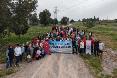 Çiğli’de Doğa ile Bütünleşen Yakınlaşma: Sağlık ve Dayanışma İçin Yürüyüş Seferberliği
