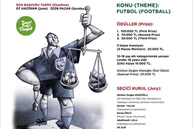 Denizli’de Kültürel Buluşma: Karikatür ve Futbolun Büyüleyici Uyumu Uluslararası Yarışmada Yankı Uyandırıyor