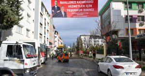 Egemenlik Mahallesi’nde Yağmura Karşı Şehrin Yenilenmesi: Kilit Parkeden Desenli Asfalta Geçiş