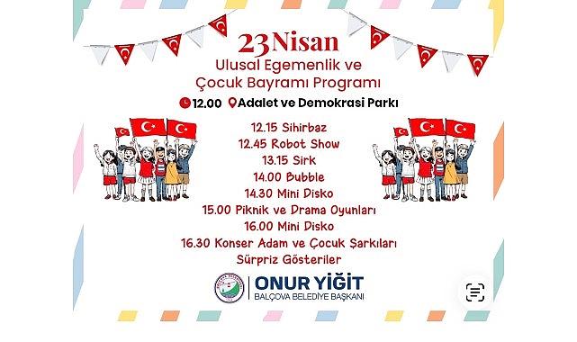 Geleceğe Doğru Çocukların Neşesiyle Açılan Kapılar: Balçova’da 23 Nisanın Parlayan Işığı