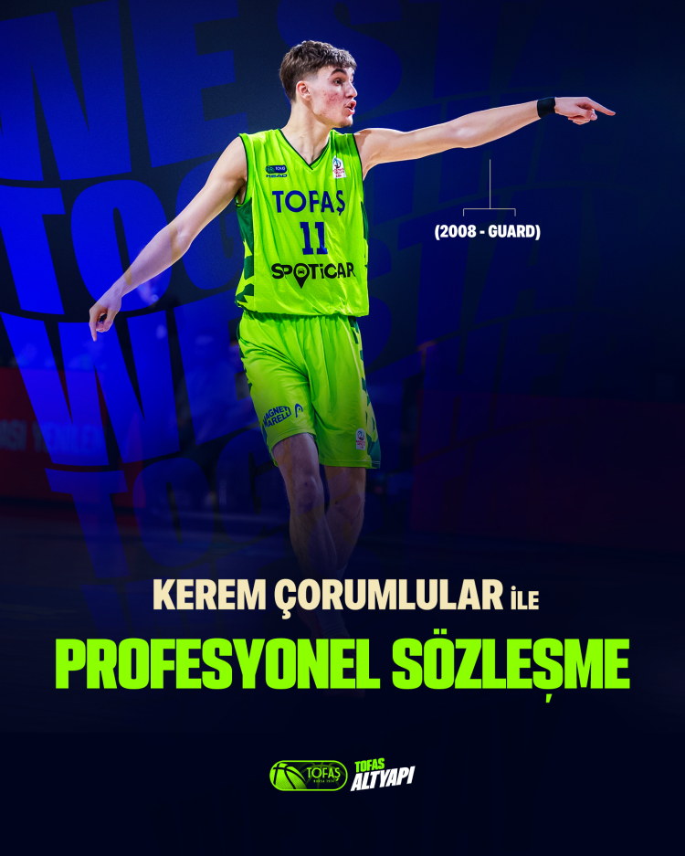 Geleceğin Parlayan Yıldızları: TOFAŞ, Mustafa Soykan Bağadır ve Kerem Çorumlular’a 5’er Yıllık Profesyonel Sözleşme