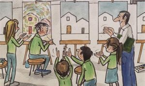 Görünmeyen Engelliliğe Işık Tutan Bir Çizgi: Sesini Dünyaya Taşımak için Birlikte Çiziyoruz