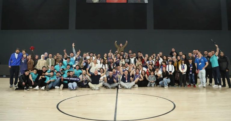 İstikrarın Gücüyle Zirveye: Türkiye Sigorta, CBL Şampiyonluğunu Yıkılmaz Bir Takım Ruhu ile Taşımakta