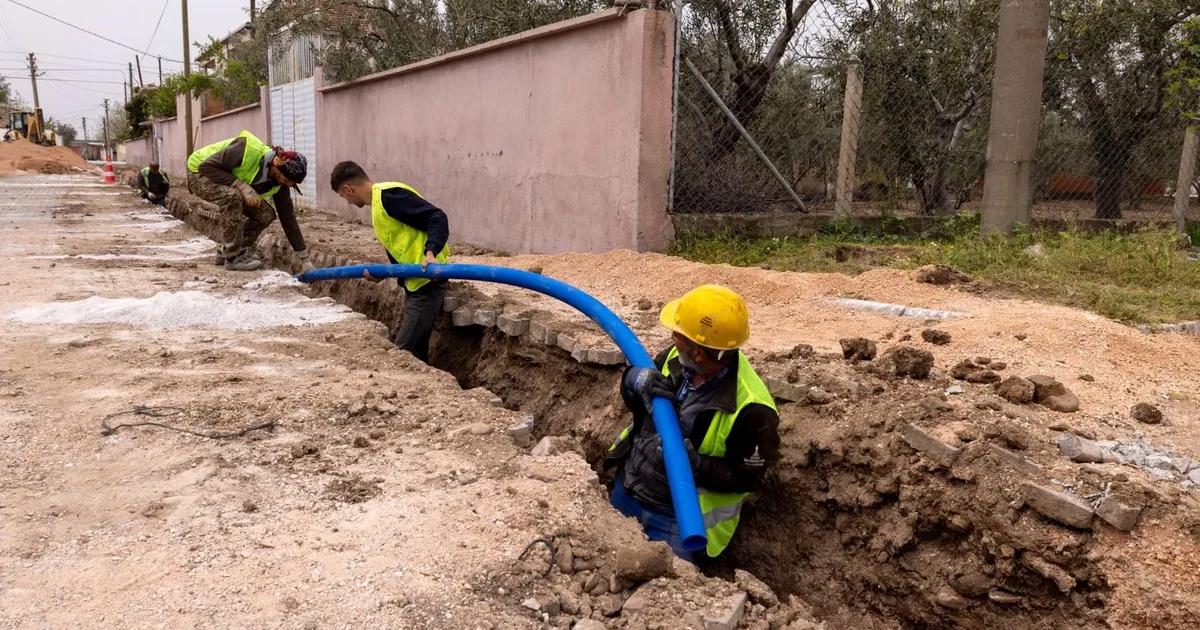 İZSU Bergama’da Yağmur ve İçme Suyu Altyapısını Baştan Yazıyor: 6 Milyonluk Yatırım, 1020 Metre Yağmur Suyu Hattı