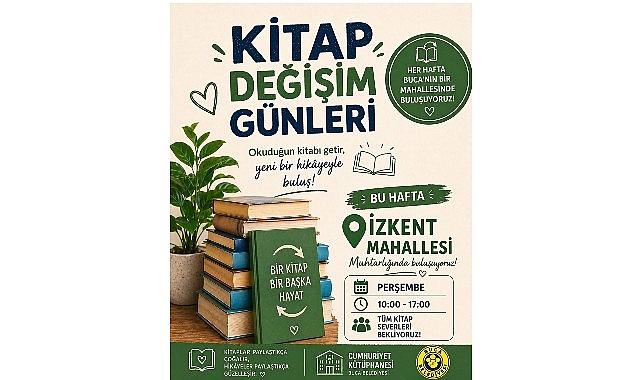 Kitap Değişim Günleri: Mahallelerinde Yeni Hikâyeler Yaratan Bir Dolaşan Kütüphane
