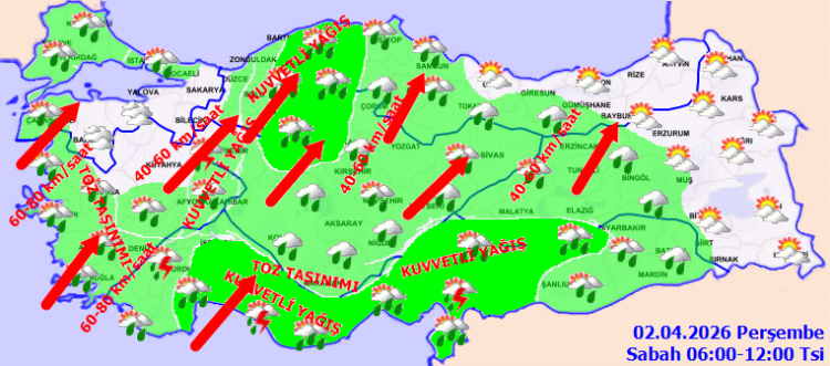 Şimşek Gibi Hava Durumu: Avrupa’yı Sarsacak Kuvvetli Yağışlar ve Çığ Uyarısı Altında Türkiye