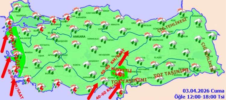 Şimşekler, Şiddetli Yağışlar ve Kar Küresi: Türkiyeyi Saran Hava Macerası Bu Hafta