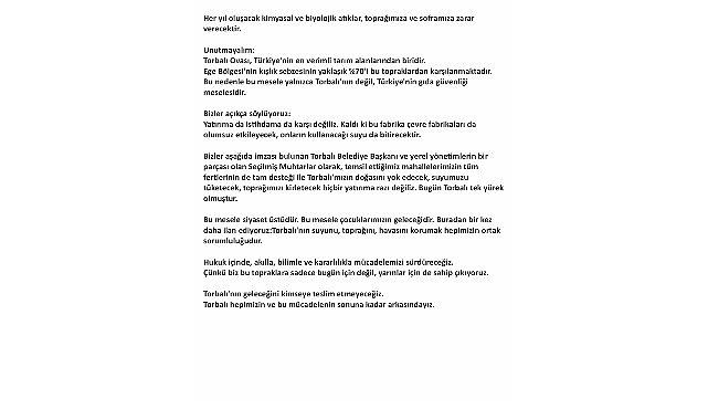 Torbalı’da Tehdit Altında Su ve Tarım: Mahalle Muhtarlarının Tek Yürek Davasıyla Yükselen Direniş