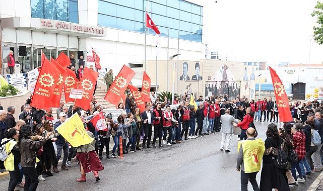 1 Mayıs Emek ve Dayanışması: Çiğli’de Aile Gibi Çalışanların Bayramı ve Belediye Hamlesi