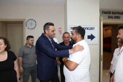Bayram Ziyaretinde Dayanışma Rüzgârı: Başkan Yıldız Başından Sonuna Emek ve Aileye Vefa Mesajı
