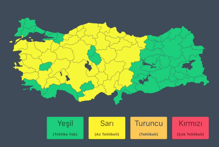 Büyük Hava Olayı Uyanışı: Sel, Rüzgar ve Yoğun Yağış Uyarısı Şeklinde Yağmurun Kuvvetli Anları Kapıda