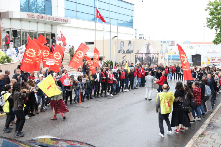 Çiğli’de Emek ve Dayanışma Ruhu: 1 Mayıs Kutlamasında Birlik ve Aile Hissi