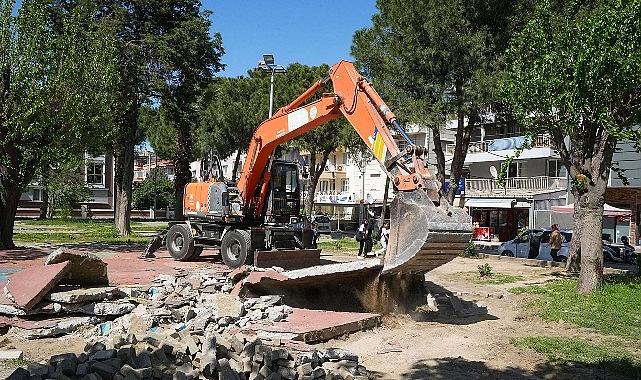Gaziemir’in Şehit Ferit Yaşarlar Parkı Yenileniyor: Her Yaşa Uygun Modern Bir Yaşam Alanı Doğuyor