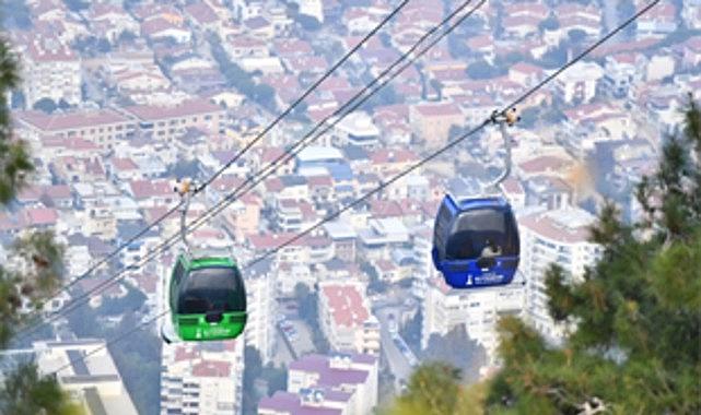 İzmir’in Zirvesinde Yaz Manzarası: Balçova Teleferik Yaz Sezonu Uzun Saatlerle Açık