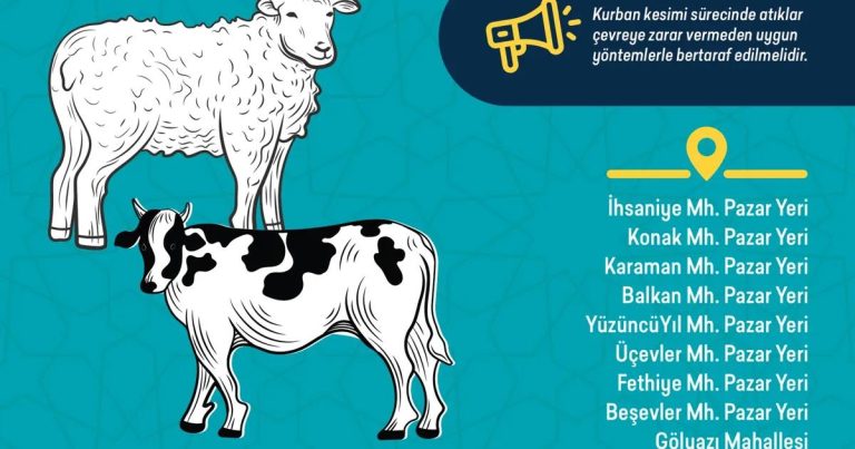 Nilüfer’de Bayram Öncesi Hazırlıklar ve Kurban Hizmetleri: Alanlar, Atık Kontrolü ve Satın Alma Önerileri