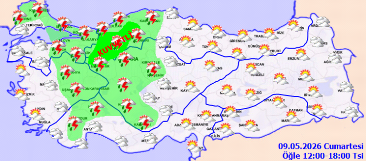SAVAŞIN GÖRÜNMEZİ: Türkiye Genelinde Yağışlı Bir Hava Güncellemesi ve Şehir Şehir Tahminler