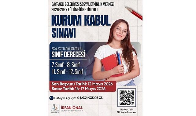 Sınıf Atlamaya Hazır: Bayraklı Belediyesi Yeni Döneminde Ücretsiz Sınav Hazırlık Desteğiyle Engelleri Aşıyor