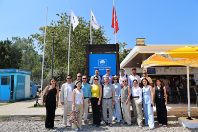 Antalya’nın Mavi Bayrak Başarısı: Kırgız Heyeti Çevre Uygulamalarını Yerinde İnceledi