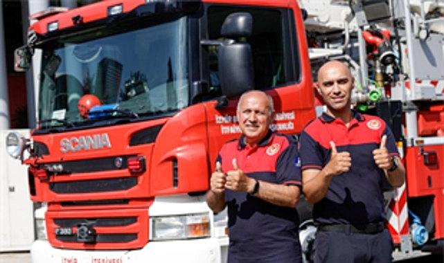 Baba Beni Gökyüzüne Ulaştıran Aynı Üniforma: İzmir’in İtfaiye Ailesinde Nesilden Nesile Devam Eden Cesaretin Hikayesi