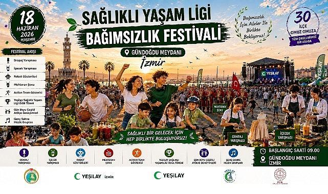 Birlikte Şاeрpeyle Aydınlanan İzmir: Sağlıklı Yaşam Ligi ve Yeşilay’ın Parlayan Yolu