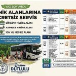 Bölgenin Doğayla Buluştuğu An: Manisa’da Ücretsiz Mesire Alanı Ring Seferleriyle Hafta Sonu Coşkusu