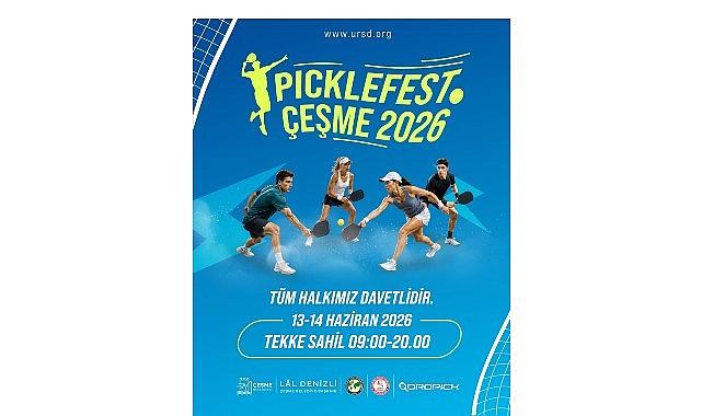 Çeşme’de Spor ve Festival Coşkusu: Pickleball Tutkusunu Bütün Şehre Yayalım