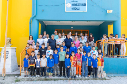 Çocuklar İçin Umut Dolu Bir Ziyaret: Kiraz’da Örencik Zeybekler’e Eğitici Destek ve Doğal Yaşam Parkı Sözü