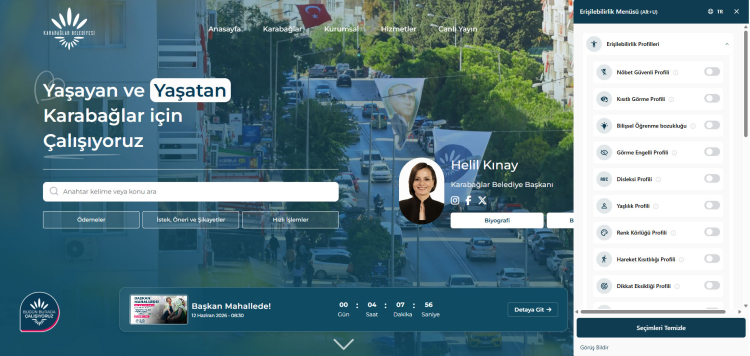 Dijital Dönüşümün Kapısını Aralayan Yeni Belediye Web Sitesi: Sadelik ve Hızlı Erişimle Hizmet Kalitesini Yükseltiyor