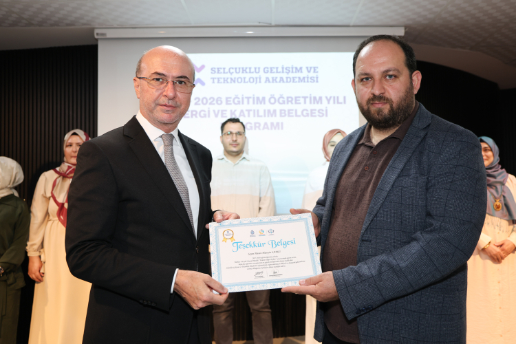 Geleceği Şekillendiren Atölyeler: Selçuklu’da SETAP ve Gelişim Akademisi Sertifika Töreniyle Taşıyor