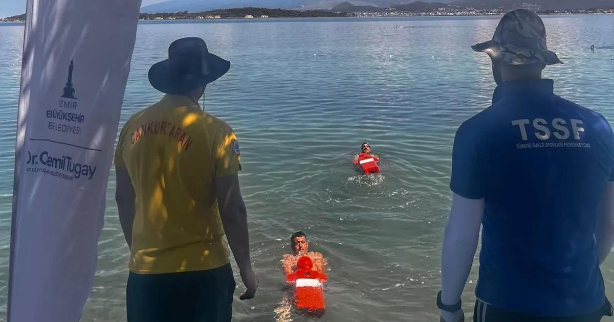 İzmir Sahillerinde Can Kurtaranlar İçin 7 Yılda 279 Sertifika