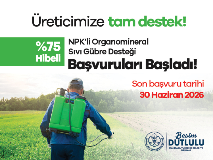 Manisa’da Tarımsal Destek Devrimi: Destek Bizden, Hasat Sizden ile Köylünün Yüzünü Güldüren Hibe Programı