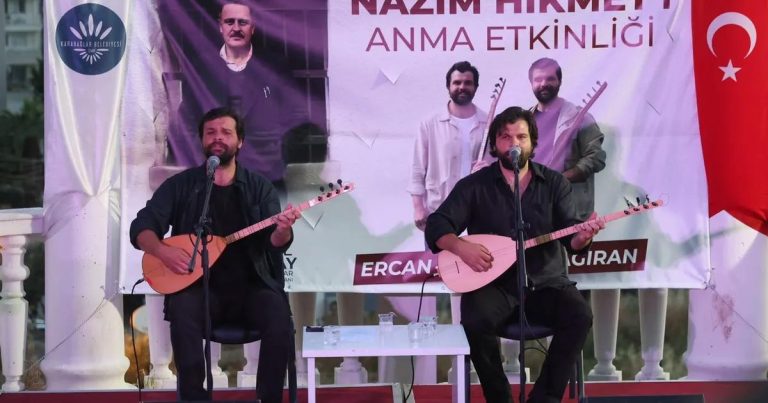 Nazım Hikmet’in İzinde Şiir ve Müzik Dolu Bir Gece: Ercan ve Gökhan Çağıran ile Karabağlar’da Umut ve Direniş Sesleri