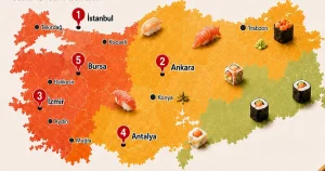Sushida ile Türkiye’nin Sushi Tutkusunu Haritalıyor: Zipleyen Lezzetler, Yoğun İçecekler ve Genç Neslinin Favorisi California Roll